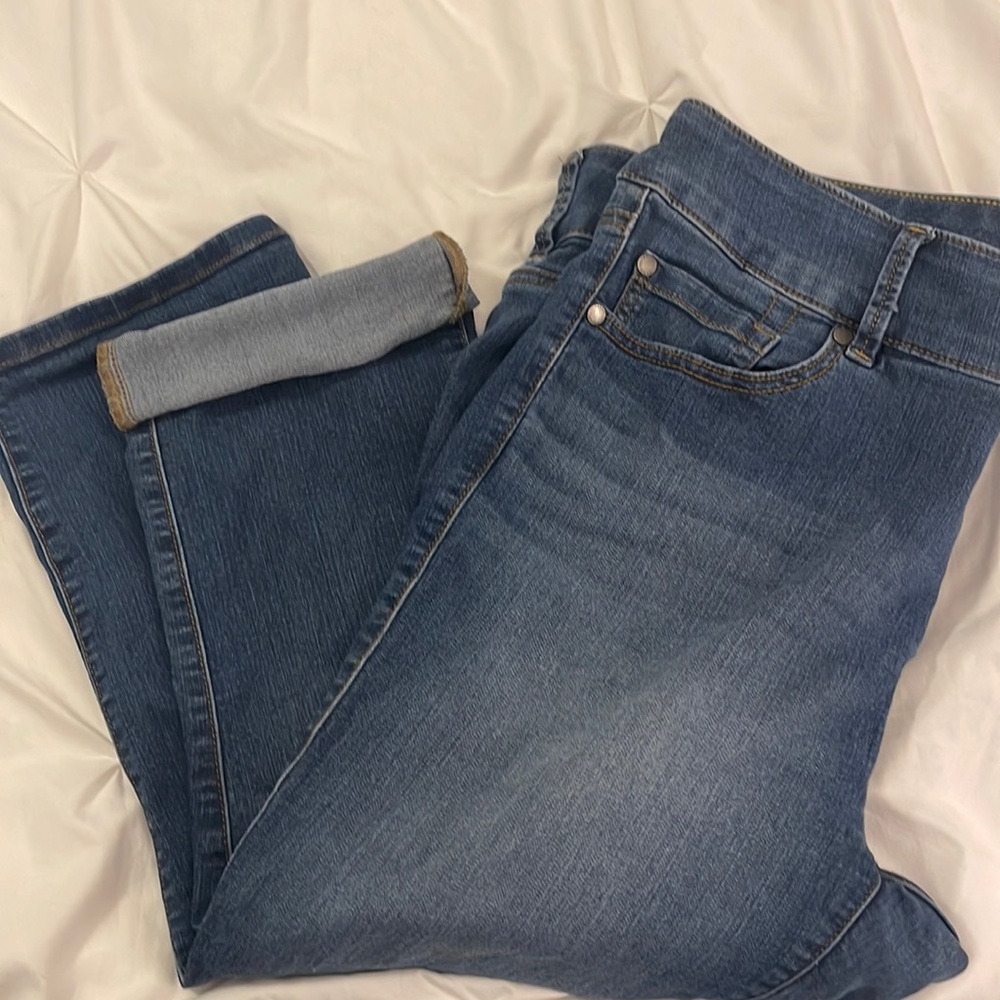 Plus size TORRID CROP JEGGING